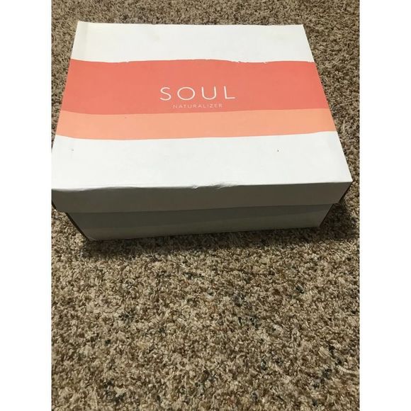 Brand New Soul Naturalizer Shoes Size 8.5 with 3 Inch Wedge - Picture 5 of 5
